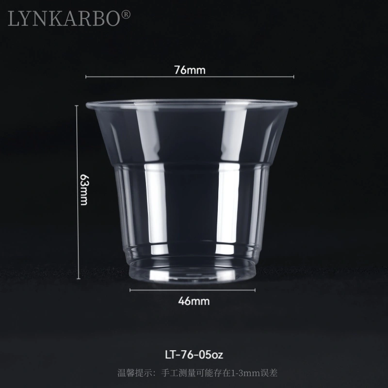 Kubek PLA o średnicy 76 mm i wadze 5 uncji