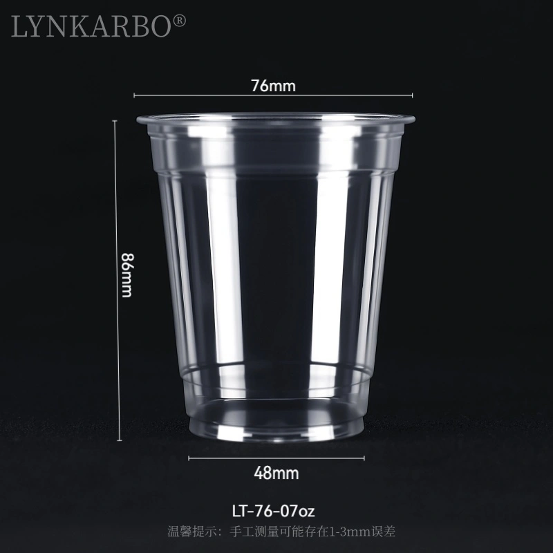 Kubek PLA o średnicy 76 mm i wadze 7 uncji