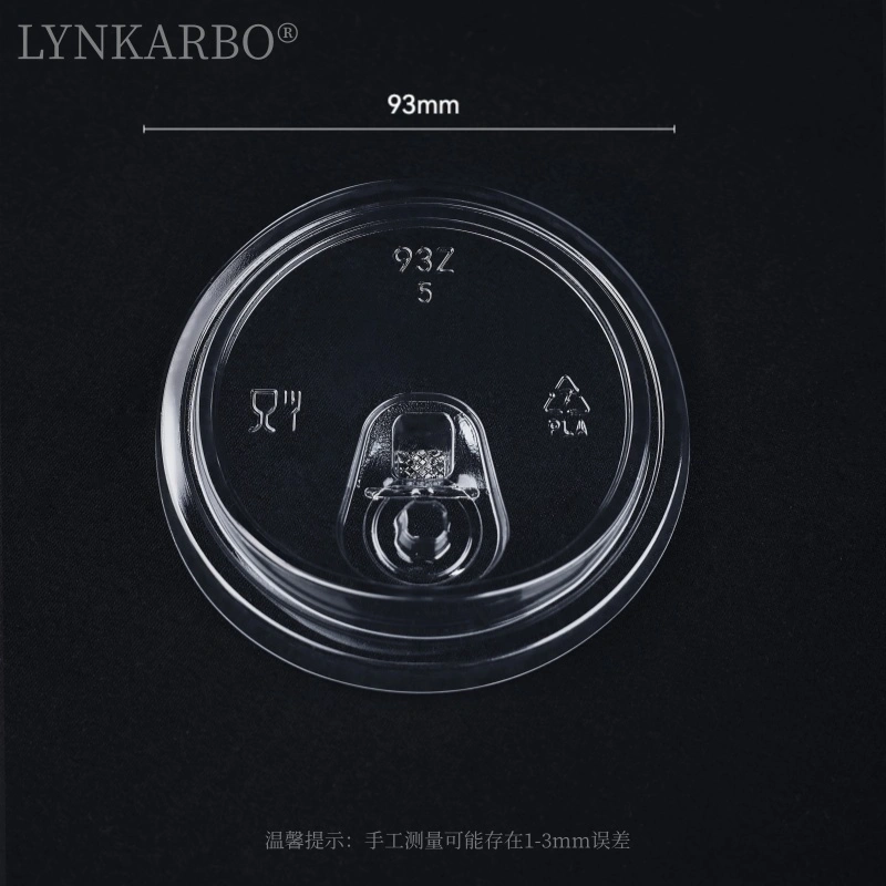 Pokrywka bez słomki o średnicy 93 mm z PLA