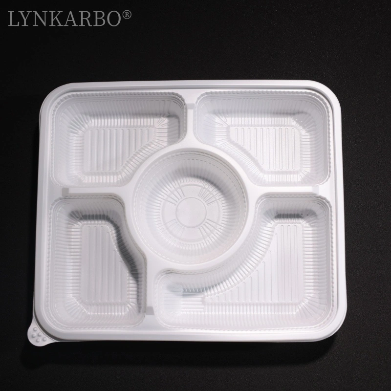 Pięcioprzedziałowy pojemnik na żywność CPLA