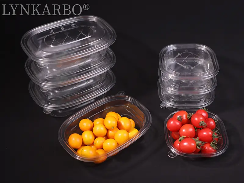 Pla Rectangular Cold Food Container